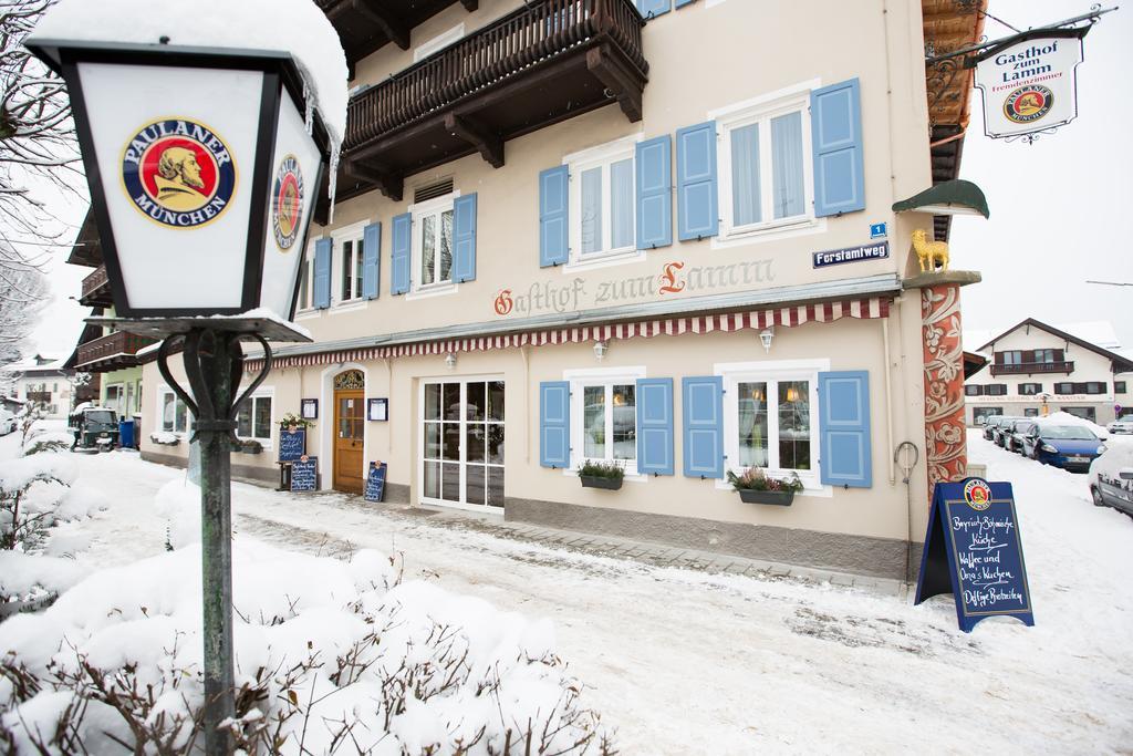 Gasthof Zum Lamm Hotel Garmisch-Partenkirchen Kültér fotó